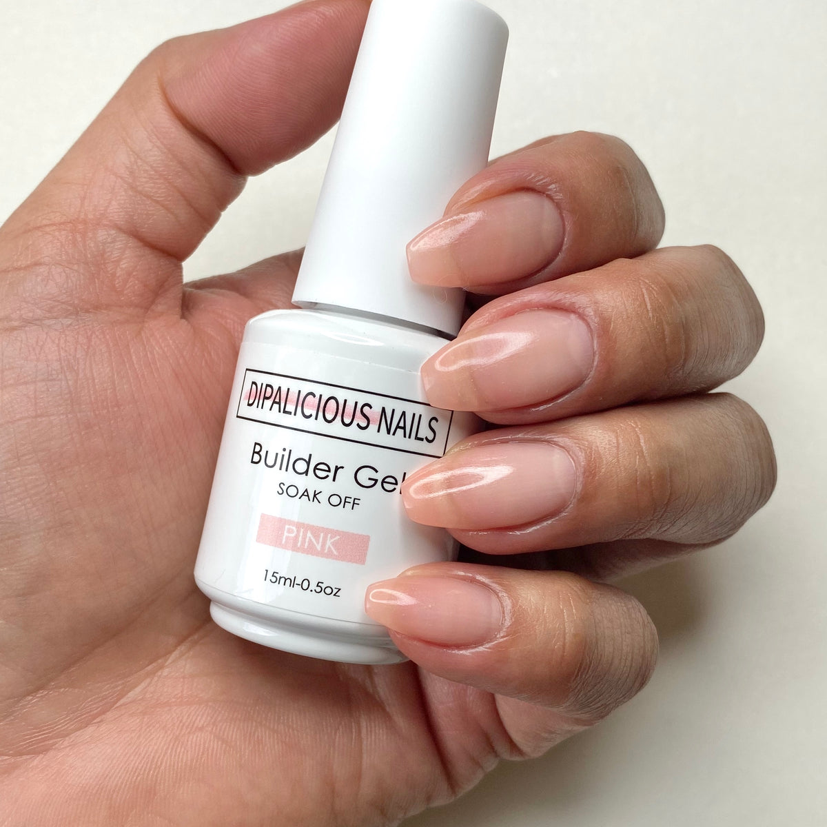 Gel Basics Bottle Builder Gel DIPALICIOUS NAILS