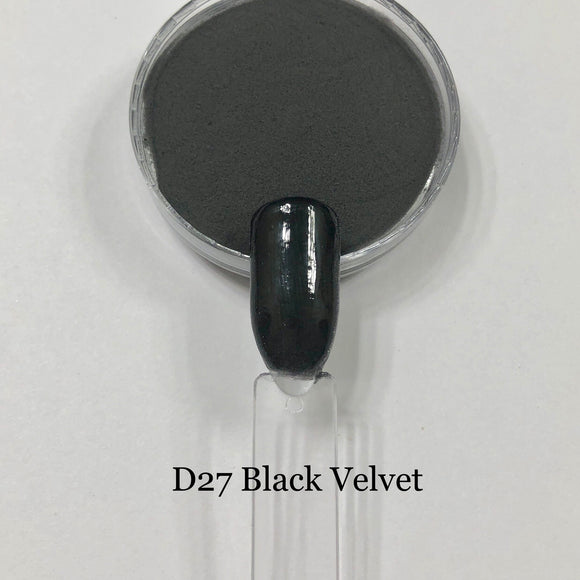 black velvet nail polish